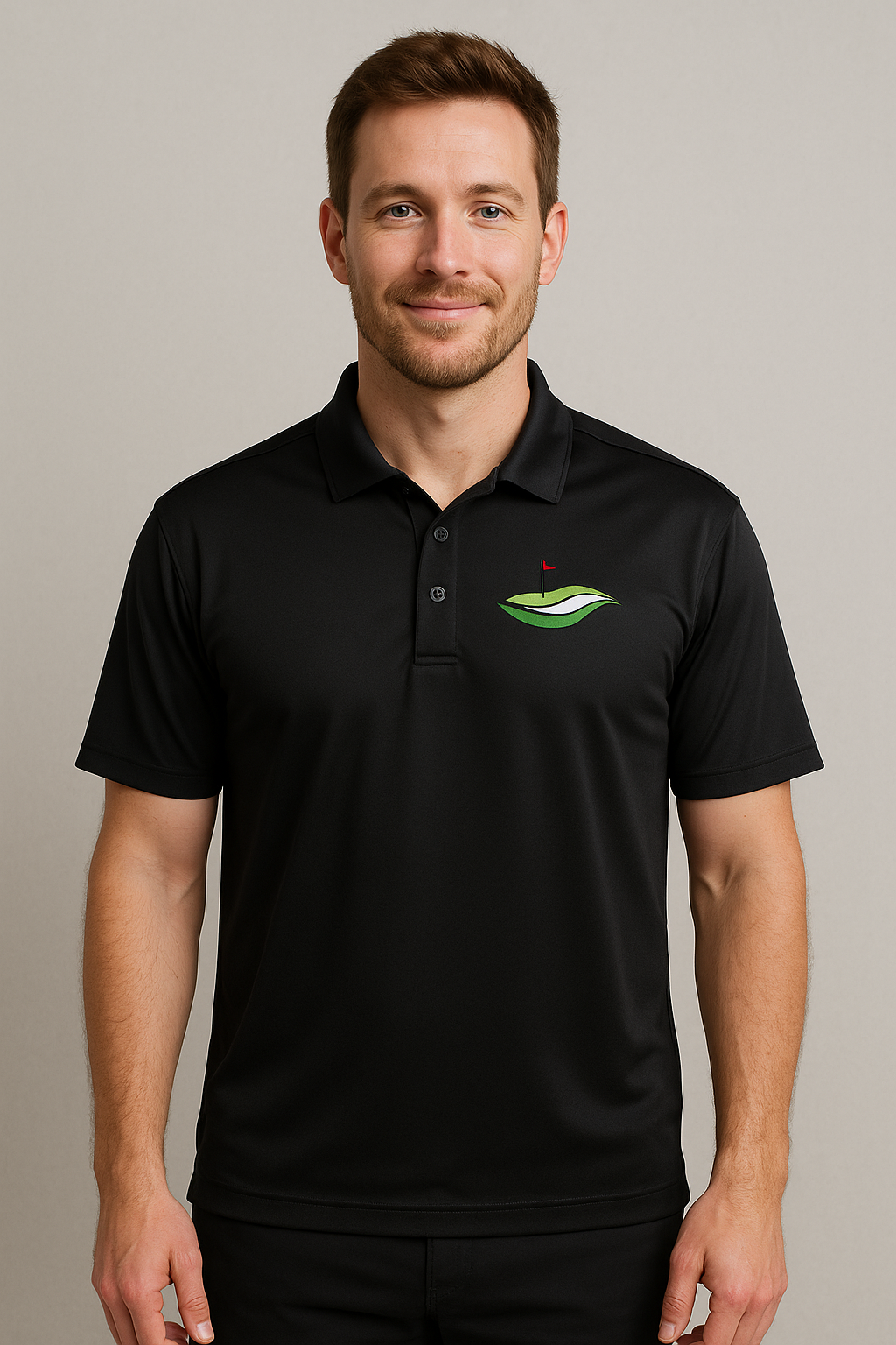 Embroidered Golf Polo