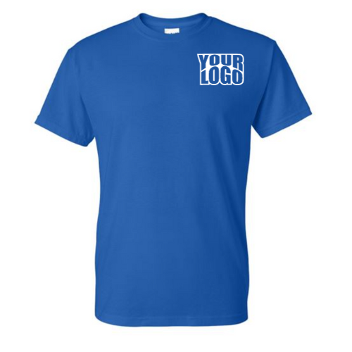Men's Custom Logo T-Shirt - Front Left Corner