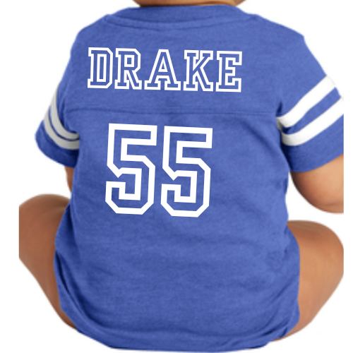 Football Baby's Customized Onesie