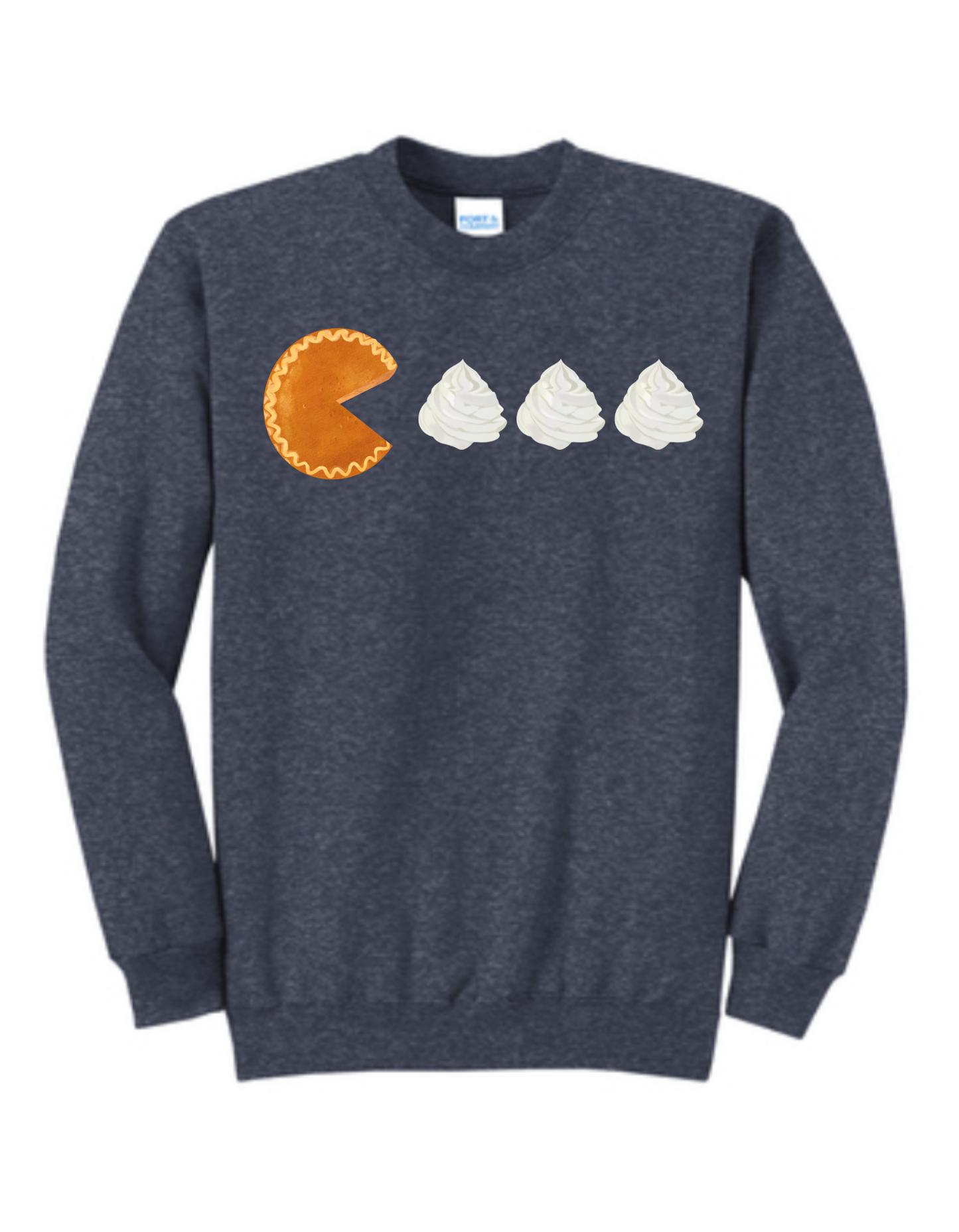 Pac Man Pumpkin Pie Sweatshirt