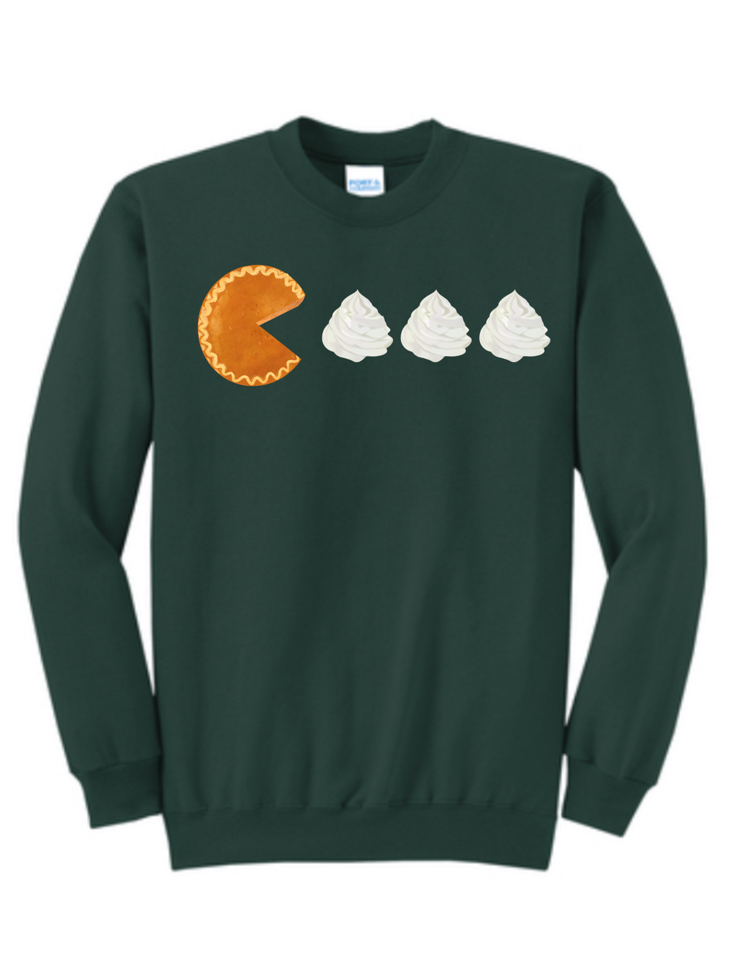 Pac Man Pumpkin Pie Sweatshirt