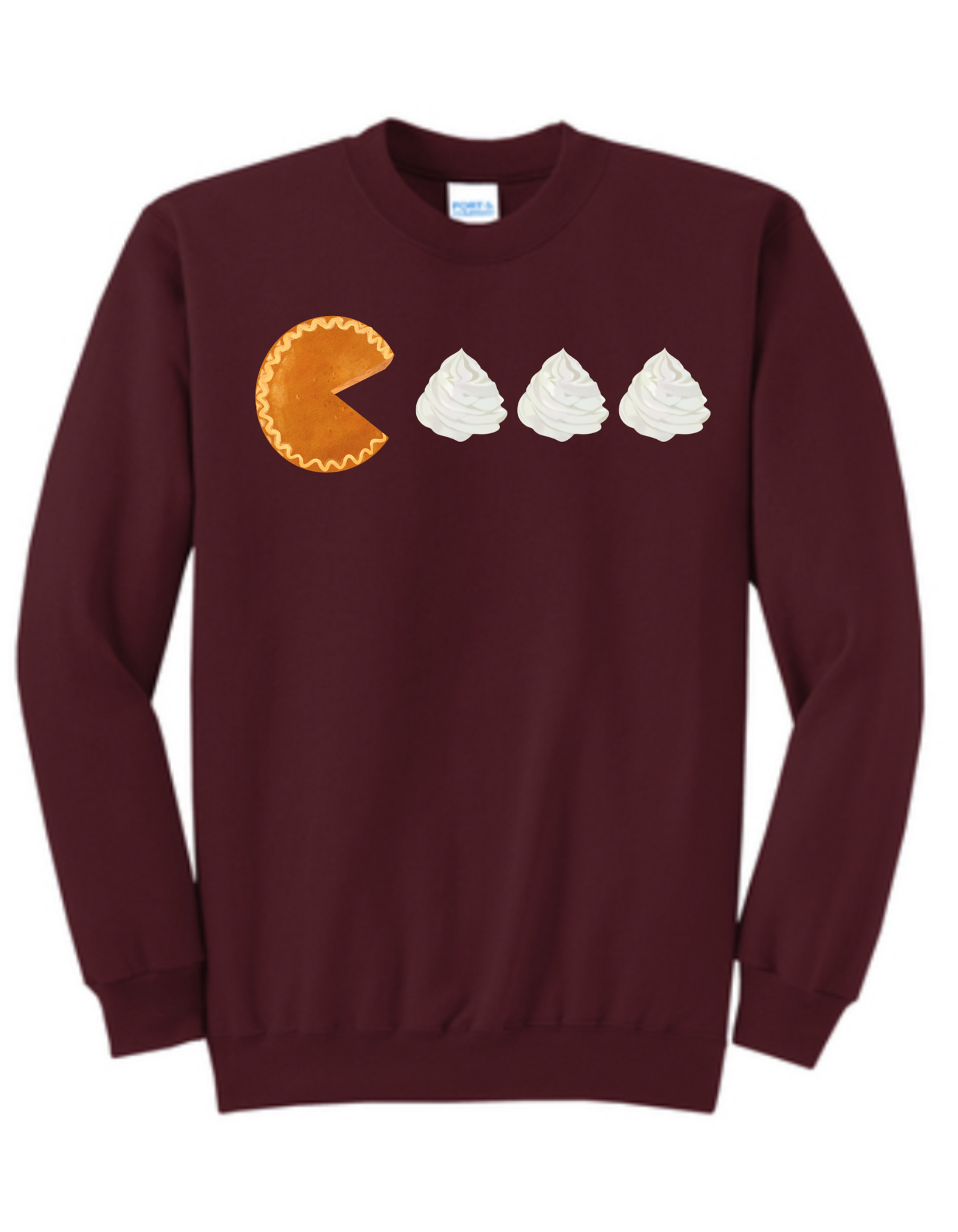 Pac Man Pumpkin Pie Sweatshirt