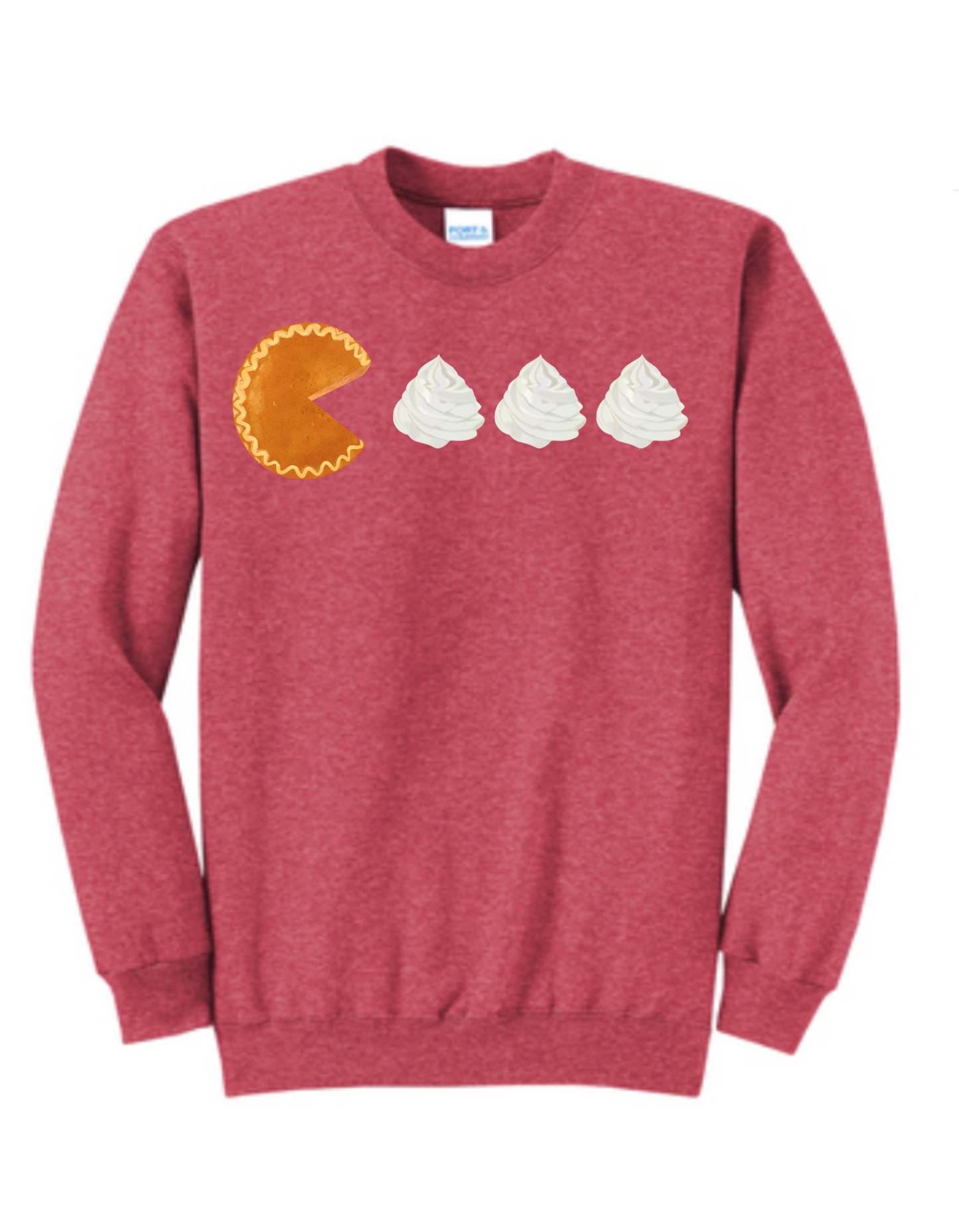 Pac Man Pumpkin Pie Sweatshirt