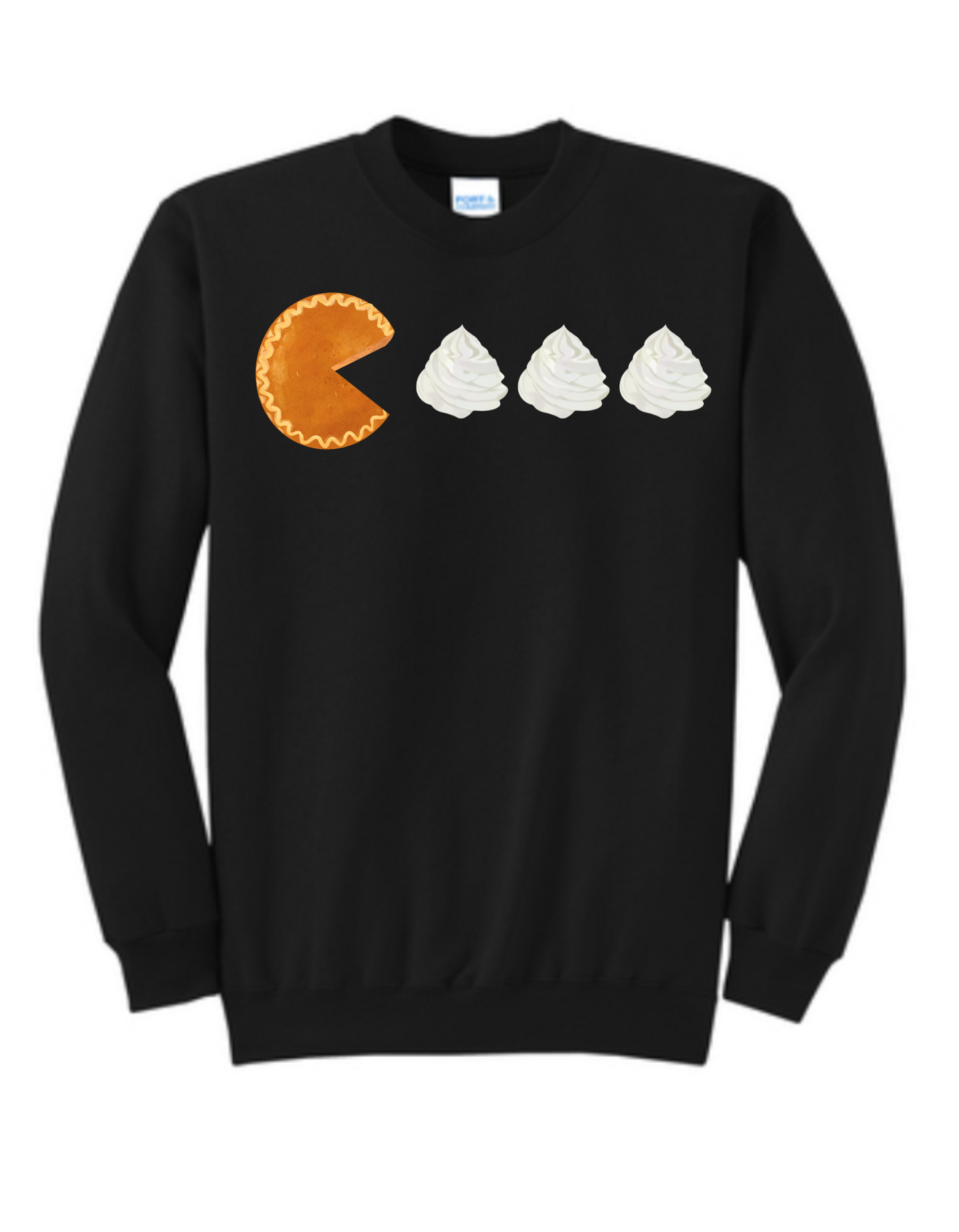 Pac Man Pumpkin Pie Sweatshirt