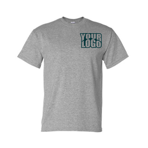 Men's Custom Logo T-Shirt - Front Left Corner