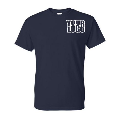 Men's Custom Logo T-Shirt - Front Left Corner