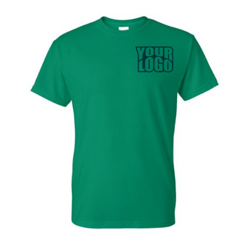 Men's Custom Logo T-Shirt - Front Left Corner