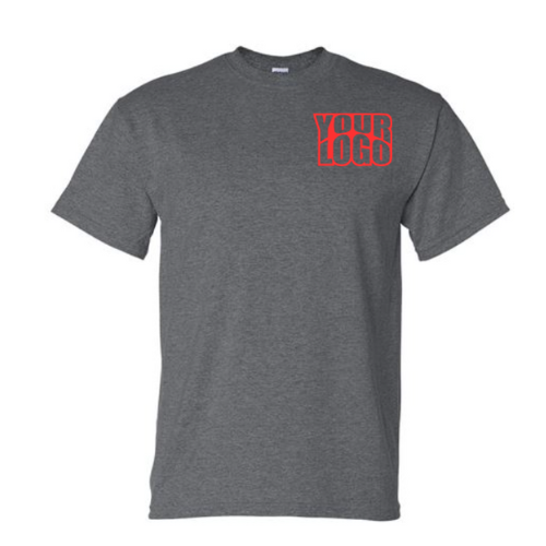 Men's Custom Logo T-Shirt - Front Left Corner