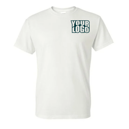 Men's Custom Logo T-Shirt - Front Left Corner