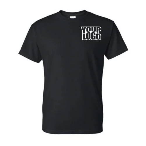 Men's Custom Logo T-Shirt - Front Left Corner