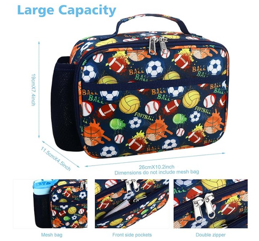 Custom Embroidered Lunch Box